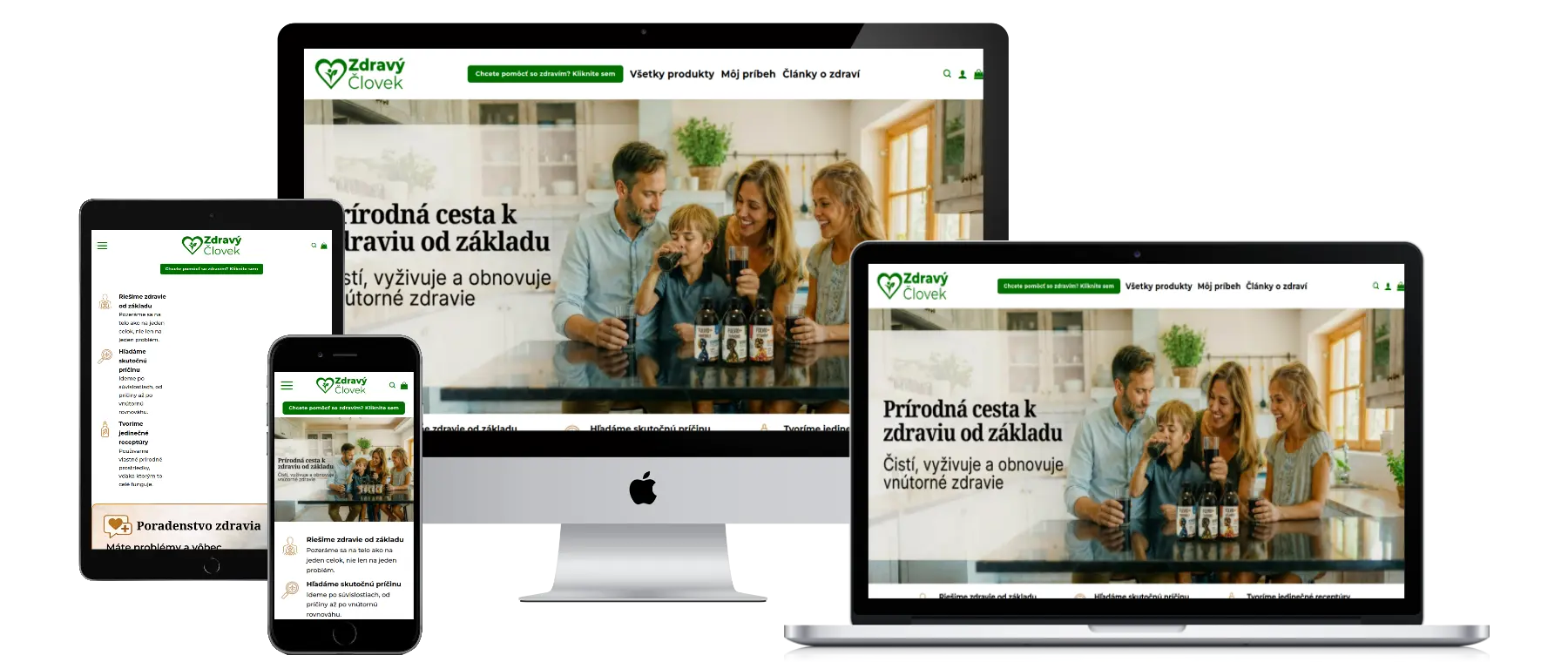 internetový obchod zdravyclovek.sk